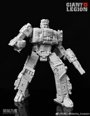 【Pre-Order】Mecha Invasion GLA05 GLA-05 & GLA06 GLA-06 Bonecrusher & Scavenger Giant Legion Heavy Builder (Constructors Devastator) Combiner (2 in 1 set) 21.5cm / 8.5"