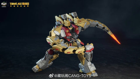 【Pre-Order】Cang Toys Cang-Toys CT-Longyan-04 CT-LONGYAN 04 Brontosolid (Sludge, Volcanicus) Dinobot Combiner 24cm / 9.5"