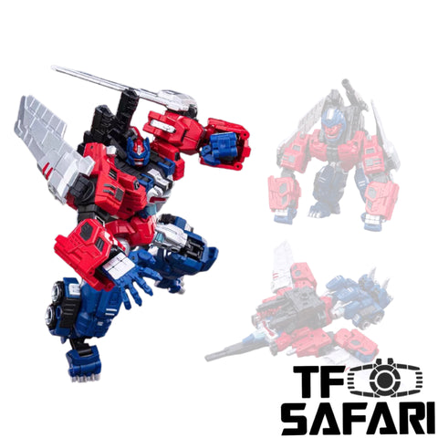 【Pre-Order】Iron Factory IF EX-43R EX43R Primal Commander Scarlet (Optimus Primal) Beast War BW IronFactory 12cm / 4.5"