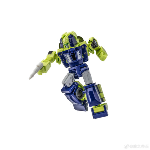 【Pre-Order】NA NewAge H66S BB (Gears) & H68B Leprechaun (Swerve) Shattered Glass Version 2 in 1 set New Age 8cm / 3"