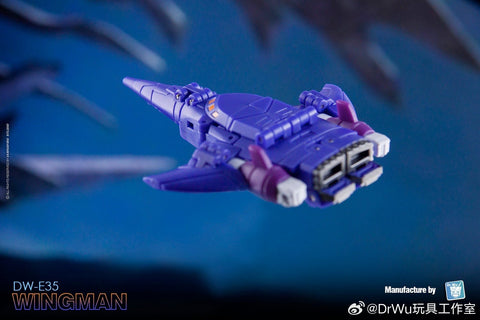 Dr.Wu & Mechanic Studio Extreme Warfare DW-E35 Wingman (Cyclonus) / DW-E34 Wasp (Bumblebee)  2 in 1 set 4.5cm