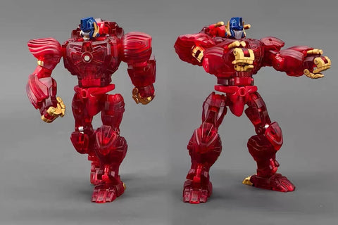 Robot Toys RT-01R RT01R Caesar (Beast Wars BW Optimus Primal) Crystal Red Version