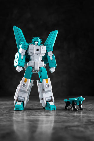 【Pre-Order】Iron Factory IF EX-65 EX65 IDW Spear of Marbas, Vineakaiser (Leozack, Breastforce Liokaiser Combiner) 10cm / 4"