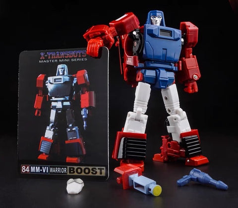 Xtransbots XTB MM-VI MMVI MM-6 MM6 Boost (Windcharger) Reissue White Leg Version 14cm / 5.5"