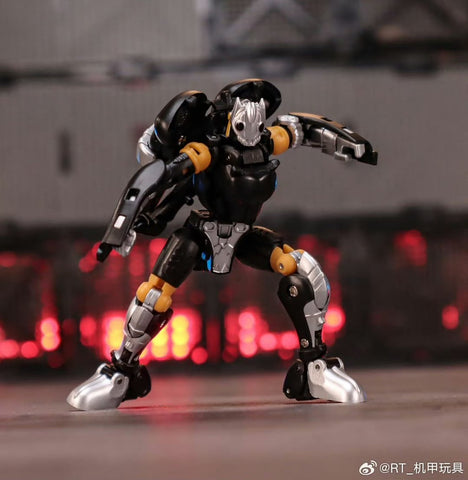 Robot Toys RT-03 / RT-03B RT03 / RT03B Working Leopard (Beast Wars BW Cheetor / Black Panther) 2 in 1 sets 8.7cm / 3.4"