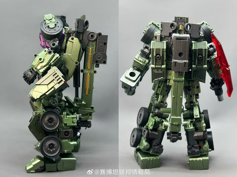 Dream Star Toys  DST02-002 DST02002 Hook Warrior ( Hook, Constructicon, Devastator Combiner) DreamStarToys Metallic Version 24.5 cm / 9.6"