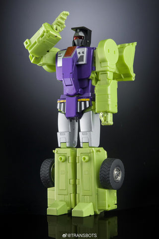 【Incoming】XTransbots MX-41 MX41 Ground Bite (Scrapper, Devastator Combiner)  X-transbots 22cm / 8.7"