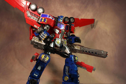 Transform and Rollout TR-02A TR02A Commander of Stars (Transformers Galaxy Force Optimus Prime) Galaxy Convoy EX Painting Version 24cm / 9.5mm