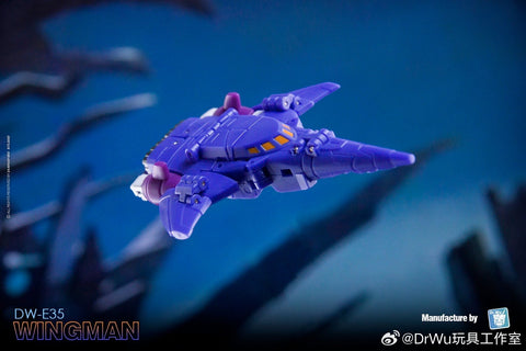 Dr.Wu & Mechanic Studio Extreme Warfare DW-E35 Wingman (Cyclonus) / DW-E34 Wasp (Bumblebee)  2 in 1 set 4.5cm