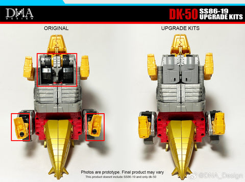 【Pre-Order】DNA Design DK-50 DK50 Upgrade Kits for Studio Series SS86-19 Dinobot Snarl