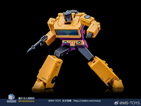 Magic Square MS-Toys MS-B52C MSB52C Arms Dealer Munitioner (Swindle, Bruticus Combiner) Newly Painted G1 Version