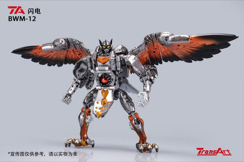 【Pre-Order】Transart TA BWM-12 BWM12 Lightning (BW Beast Wars Maximals Silverbolt) 18.5cm / 7.3"