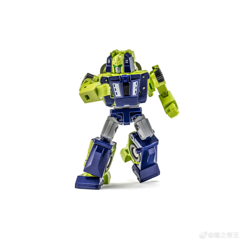 【Pre-Order】NA NewAge H66S BB (Gears) & H68B Leprechaun (Swerve) Shattered Glass Version 2 in 1 set New Age 8cm / 3"