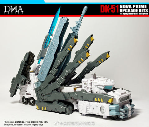 DNA Design DK-51 DK51 Upgrade Kits for Legacy Leader Class Nova Prime