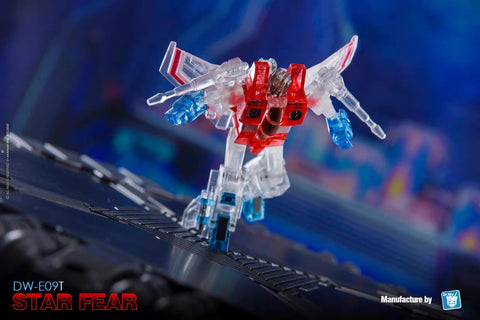 Dr.Wu & Mechanic Studio Extreme Warfare DW-E09T DWE09T Star Fear (Starscream Ghost Version) with cronation kit 6cm / 4.6"