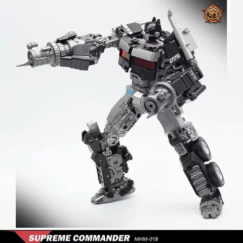 4th Party MHZ Toys MHM01B MHM-01B Supreme Commander (Oversized Studio Series 102 SS102 RotB OP）Dark Version 20cm / 8"