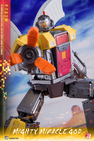 Pangu Toys PT-02M PT02M Mighty Miracle God (Omega Supreme) Metallic Version 27cm / `10.7"