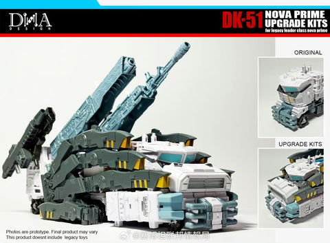 DNA Design DK-51 DK51 Upgrade Kits for Legacy Leader Class Nova Prime