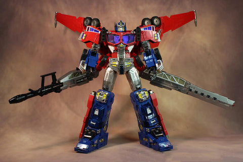 Transform and Rollout TR-02A TR02A Commander of Stars (Transformers Galaxy Force Optimus Prime) Galaxy Convoy EX Painting Version 24cm / 9.5mm