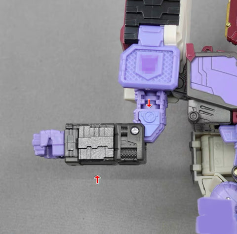 Superman Studio / Tim Heada Studio SPS35B SPS-35B / TH072B TH-072B Gap Filler / Barrel / Missile Launchers for Legacy United Armada Universe Galvatron Upgrade Kit