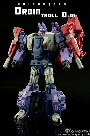 Unique Toys UT O01 O-01 Troll / Odin Combiner (Blot / Abominus) 17.8cm / 7“