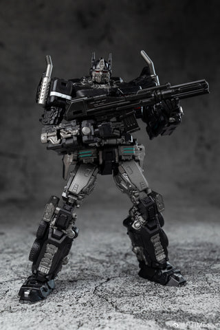 Lucky Cat Extreme Trans ET02B ET-02B Bader (Bayverse Bumblebee Movie Nemesis Prime) Black Version 10cm / 4"