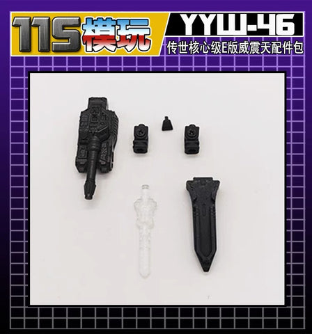 115 Workshop YYW-46  YYW46 Upgrade Kit for Legacy United Core Class Energon Universe Megatron Upgrade Kit