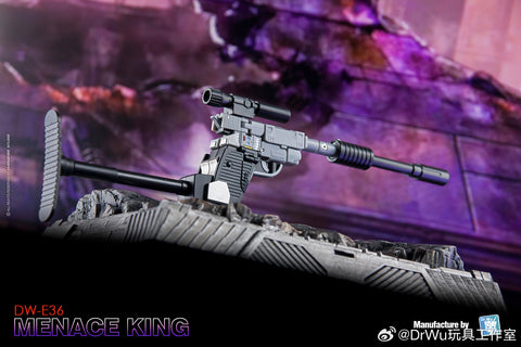 Dr.Wu & Mechanic Studio Extreme Warfare DW-E36 Menace King (Megatron) Original Grey Leg Version 4.5cm