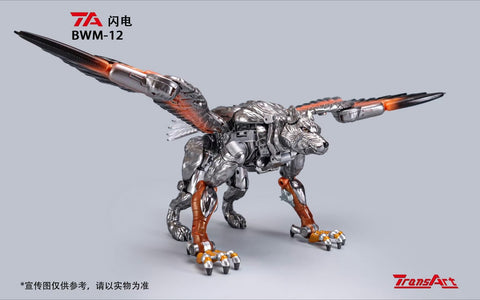 【Pre-Order】Transart TA BWM-12 BWM12 Lightning (BW Beast Wars Maximals Silverbolt) 18.5cm / 7.3"