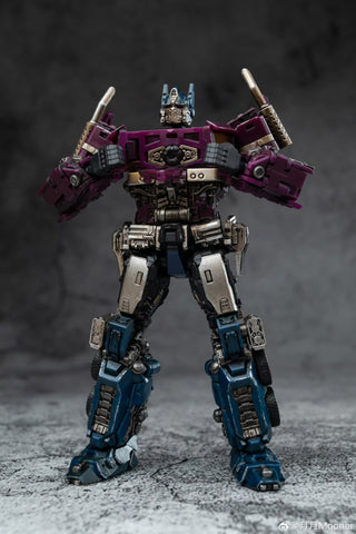 Lucky Cat Extreme Trans ET02SG ET-02SG Shatter (Bayverse Bumblebee Movie Optimus Prime SG Shattered Glass) Purple Version 10cm / 4"