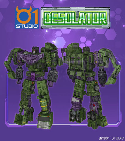 01 Studio 01S03B 01S-03B Tremor / Desolator Combiner ( Long Haul / Devastator Combiner) 30cm / 12"