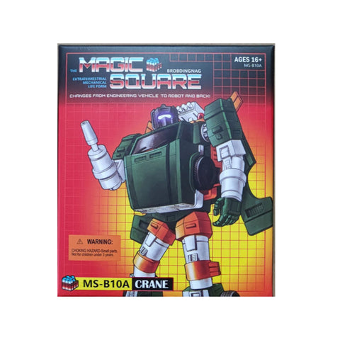 Magic Square MS-Toys MS-B10A MS B-10A Crane (Hoist) Refined Painting Version 11cm / 4.3"