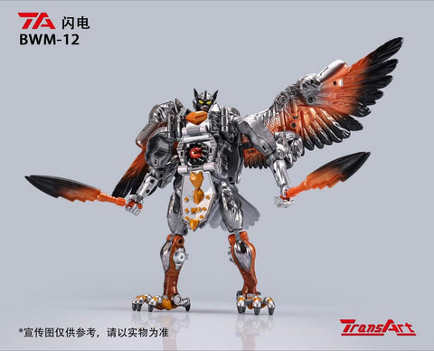 【Pre-Order】Transart TA BWM-12 BWM12 Lightning (BW Beast Wars Maximals Silverbolt) 18.5cm / 7.3"