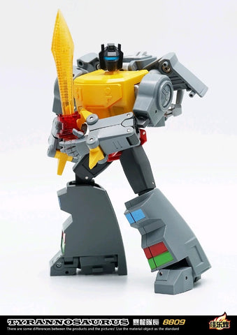 4th party Knight GYH Toys 8809 Captain Tyrannosaurus (KO Newage NA H44 Ymir Grimlock ) 14.5cm / 5.7”