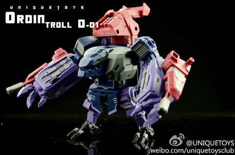 Unique Toys UT O01 O-01 Troll / Odin Combiner (Blot / Abominus) 17.8cm / 7“