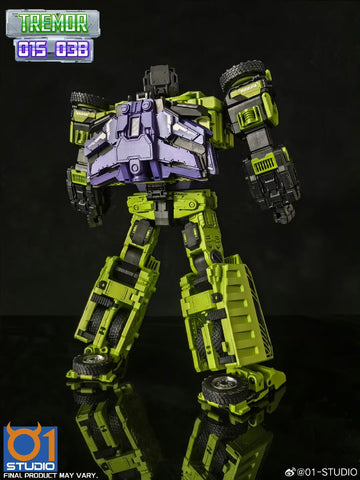 01 Studio 01S03B 01S-03B Tremor / Desolator Combiner ( Long Haul / Devastator Combiner) 30cm / 12"