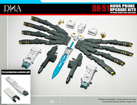 DNA Design DK-51 DK51 Upgrade Kits for Legacy Leader Class Nova Prime