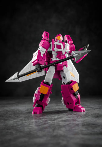 【Pre-order】Iron Factory IF EX-66 EX66 IDW Blade of Halphas, Vineakaiser (Guyhawk, Breastforce Liokaiser Combiner) 10cm / 4"