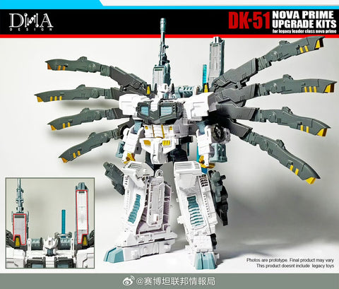 DNA Design DK-51 DK51 Upgrade Kits for Legacy Leader Class Nova Prime