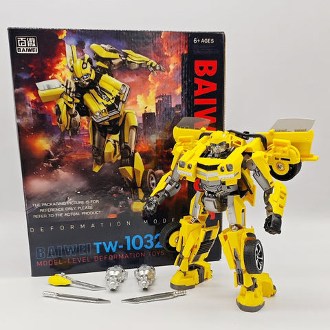 4th party BW BAIWEI TW1032 TW-1032 KO Studio Series SS100 SS-100 RotB Rise of the Beasts Bumblebee 17cm / 6.7"