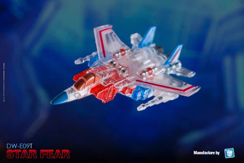 Dr.Wu & Mechanic Studio Extreme Warfare DW-E09T DWE09T Star Fear (Starscream Ghost Version) with cronation kit 6cm / 4.6"