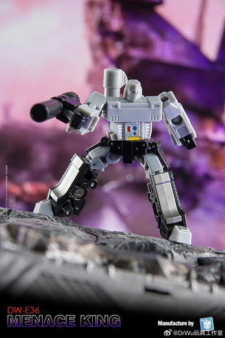 Dr.Wu & Mechanic Studio Extreme Warfare DW-E36 Menace King (Megatron) Original Grey Leg Version 4.5cm