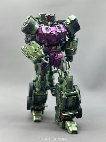 【Pre-Order】Dream Star Toys  DST02-002 DST02002 Hook Warrior ( Hook, Constructicon, Devastator Combiner) DreamStarToys Metallic Version 24.5 cm / 9.6"