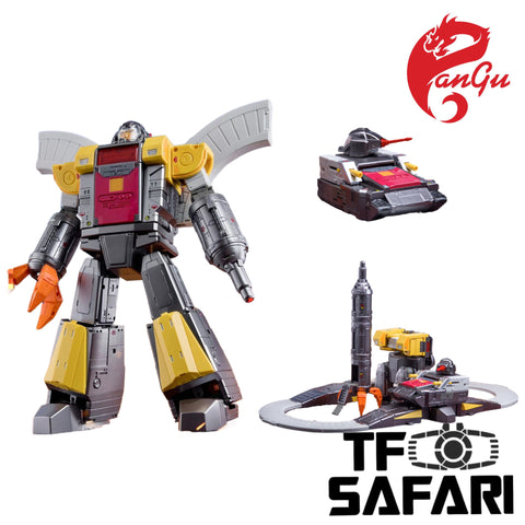 Pangu Toys PT-02M PT02M Mighty Miracle God (Omega Supreme) Metallic Version 27cm / `10.7"