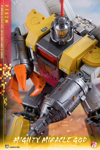 Pangu Toys PT-02M PT02M Mighty Miracle God (Omega Supreme) Metallic Version 27cm / `10.7"