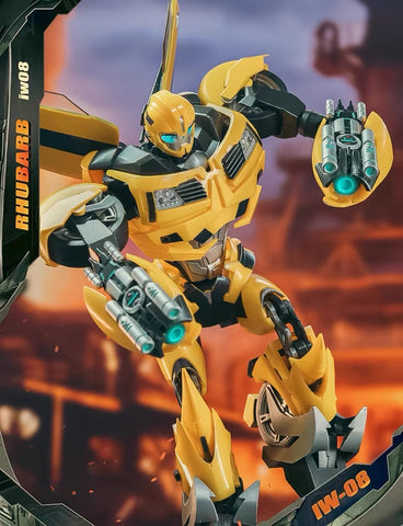 Iron Warrior IW-08 IW08 Scout Rhubarb (DLX TFP Bumblebee) Non-Transformable 20cm / 8"