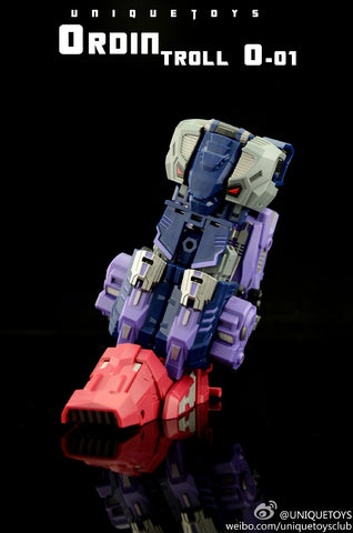 Unique Toys UT O01 O-01 Troll / Odin Combiner (Blot / Abominus) 17.8cm / 7“