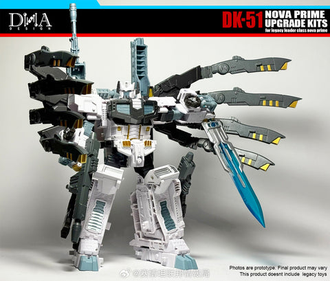 DNA Design DK-51 DK51 Upgrade Kits for Legacy Leader Class Nova Prime