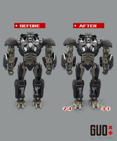 Go Better Studio GX-63 GX63 Upgrade Kit / Gap fillers for Studio Series 106 SS-106 Rise of the Beasts RotB Optimus Primal Upgrade Kit