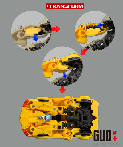 Go Better Studio GX-62 GX62 Upgrade Kit / Gap fillers for Studio Series 111 SS-111 Concept Art Sunstreaker Upgrade Kit